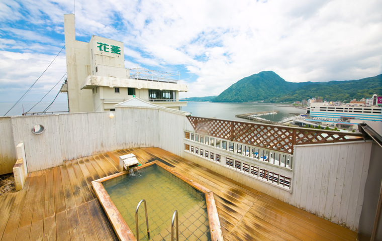 男性用　屋上露天風呂「星の湯」