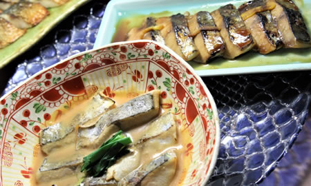 料理長おすすめ朝の魚料理