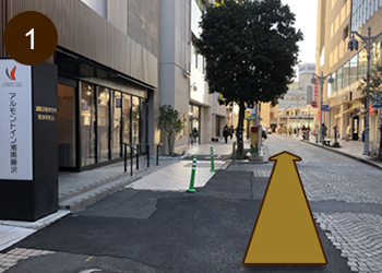 駐車場までの誘導1