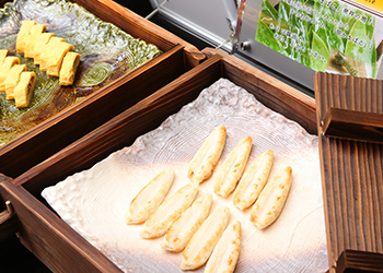 仙台名物笹かまぼこ・仙台牛の牛すきだし巻