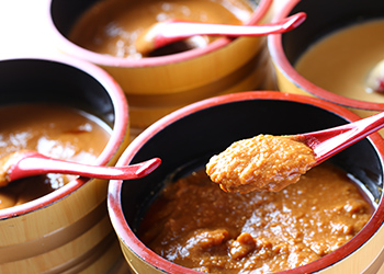 仙台味噌四種食べくらべ