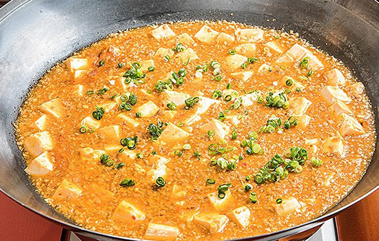 福岡糸島市「雷山豚使用」麻婆豆腐