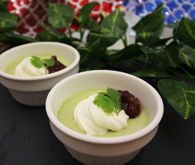 八女茶プリンの画像