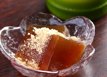 自家製　黒糖葛餅