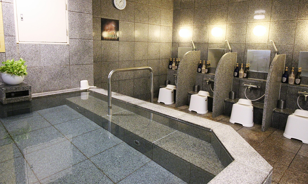 男性浴場の画像