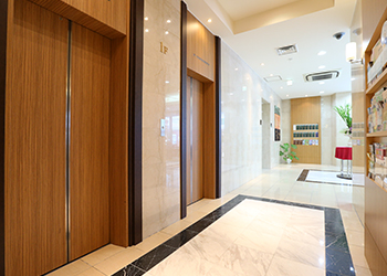エレベーターホールの画像