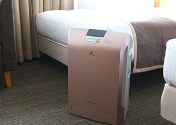 加湿機能付き空気清浄機(一部客室)の画像