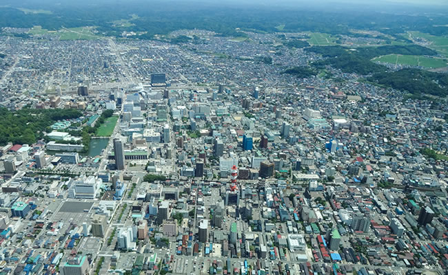 ダイワロイネットホテル秋田へのアクセス