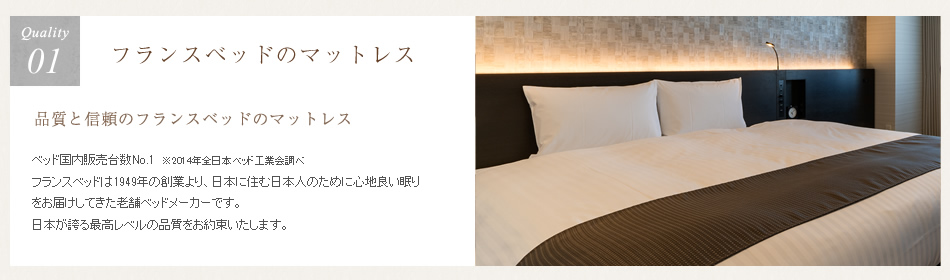 フランスベッドのマットレス