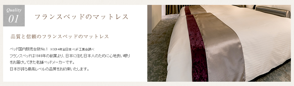 フランスベッドのマットレス