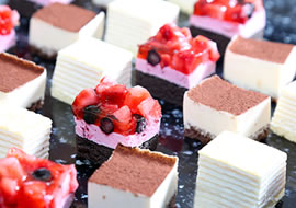 5種類のケーキ