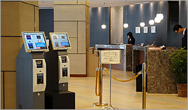 自動チェックアウト機