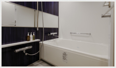 トイレと独立したバスルーム