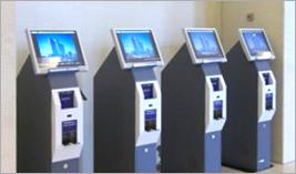 自動チェックアウト機