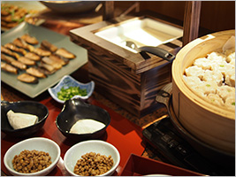 元気の出る朝食!! 栄養満点のおもてなしを!!