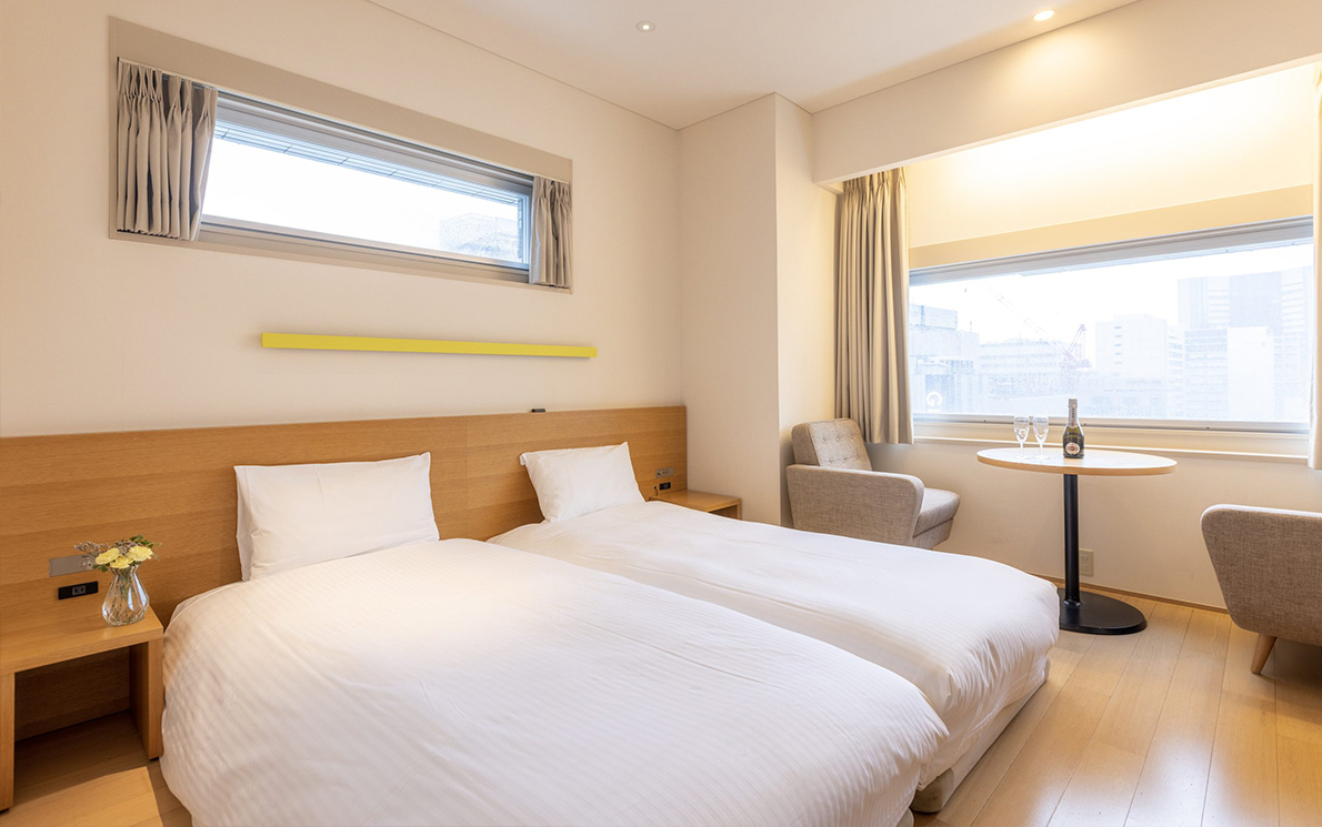 エグゼクティブフロア フローリングツインルームの画像