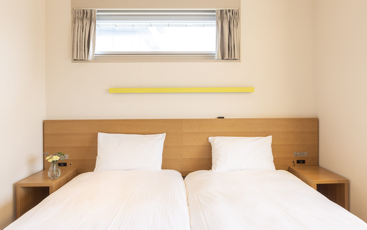 エグゼクティブフロア フローリングツインルームの画像