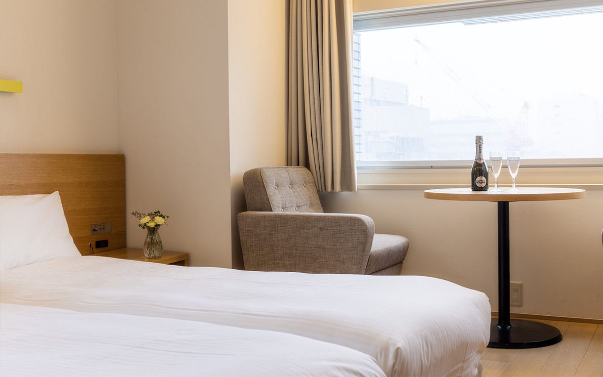 エグゼクティブフロア フローリングツインルームの画像