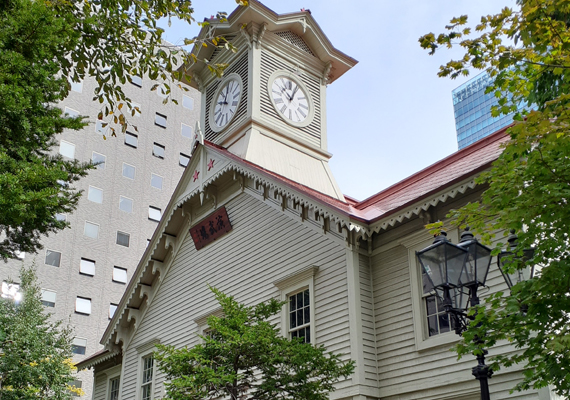 札幌市時計台の画像