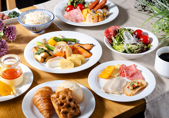 朝食の画像
