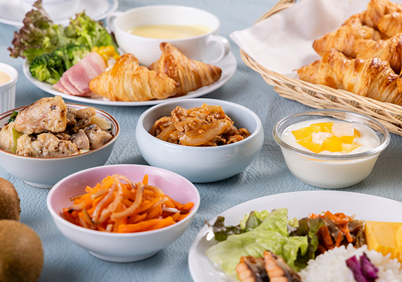 朝食の画像