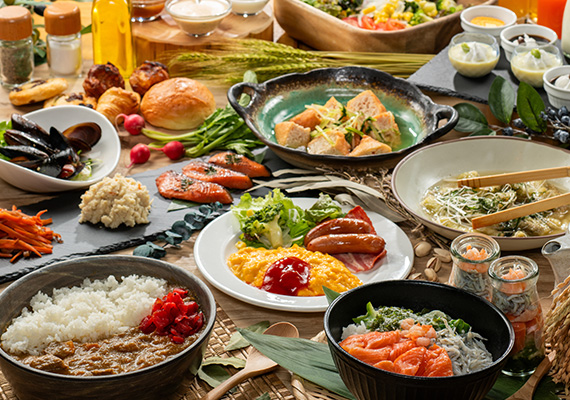 朝食の画像