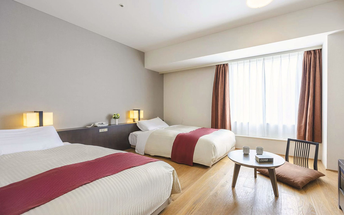 フローリングデラックスツインルームの画像