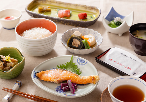 朝食の画像