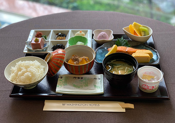 朝食の画像