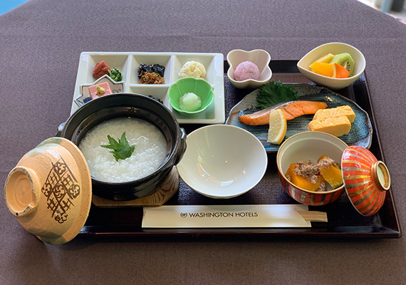 朝食の画像