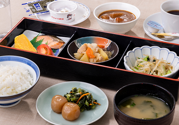 朝食の画像