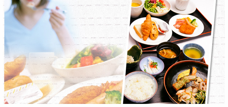 40種類の豊富なメニューの和洋食バイキング AM7:00〜AM10:00